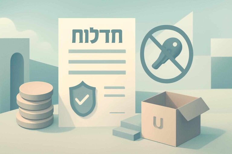 מסדרים את החובות, שומרים על השליטה: הדרך החכמה לנהל חדלות פירעון ולבטל ייפוי כוח מתמשך כשצריך